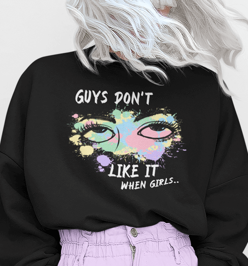 When Girls | Feminist Unisex Sweater