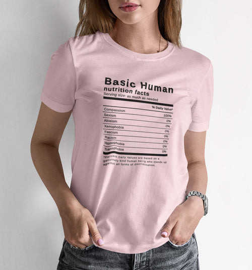 Nutrition Facts | Feminist Womens Tee
