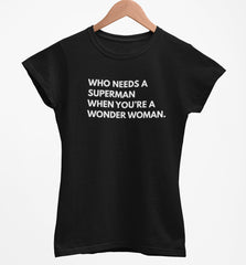 Wonder Woman | Feminist Women's Tee